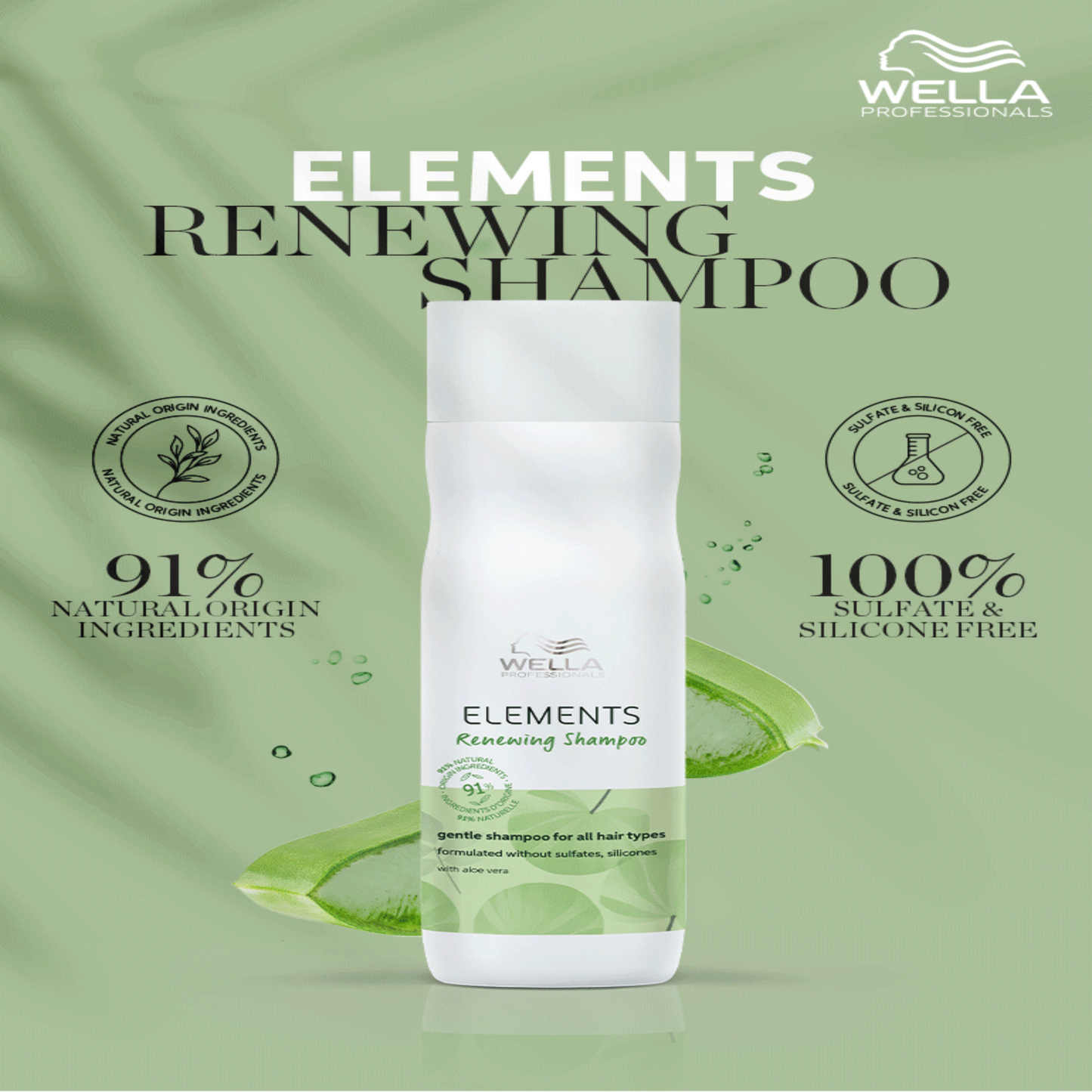 Wella - Elements Renewing Shampoo 250 ML