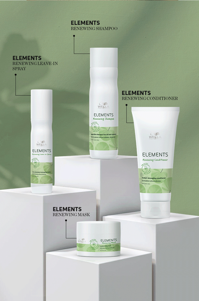 Wella - Elements Renewing Shampoo 250 ML